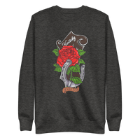 Kentucky Mandolin Red Rose Unisex Premium Sweatshirt