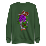 Kentucky Mandolin Purple Rose Unisex Premium Sweatshirt