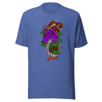 Kentucky Mandolin Purple Rose Bella Canvas Unisex t-shirt
