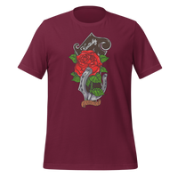 Kentucky Mandolin Red Rose Bella Canvas Unisex t-shirt