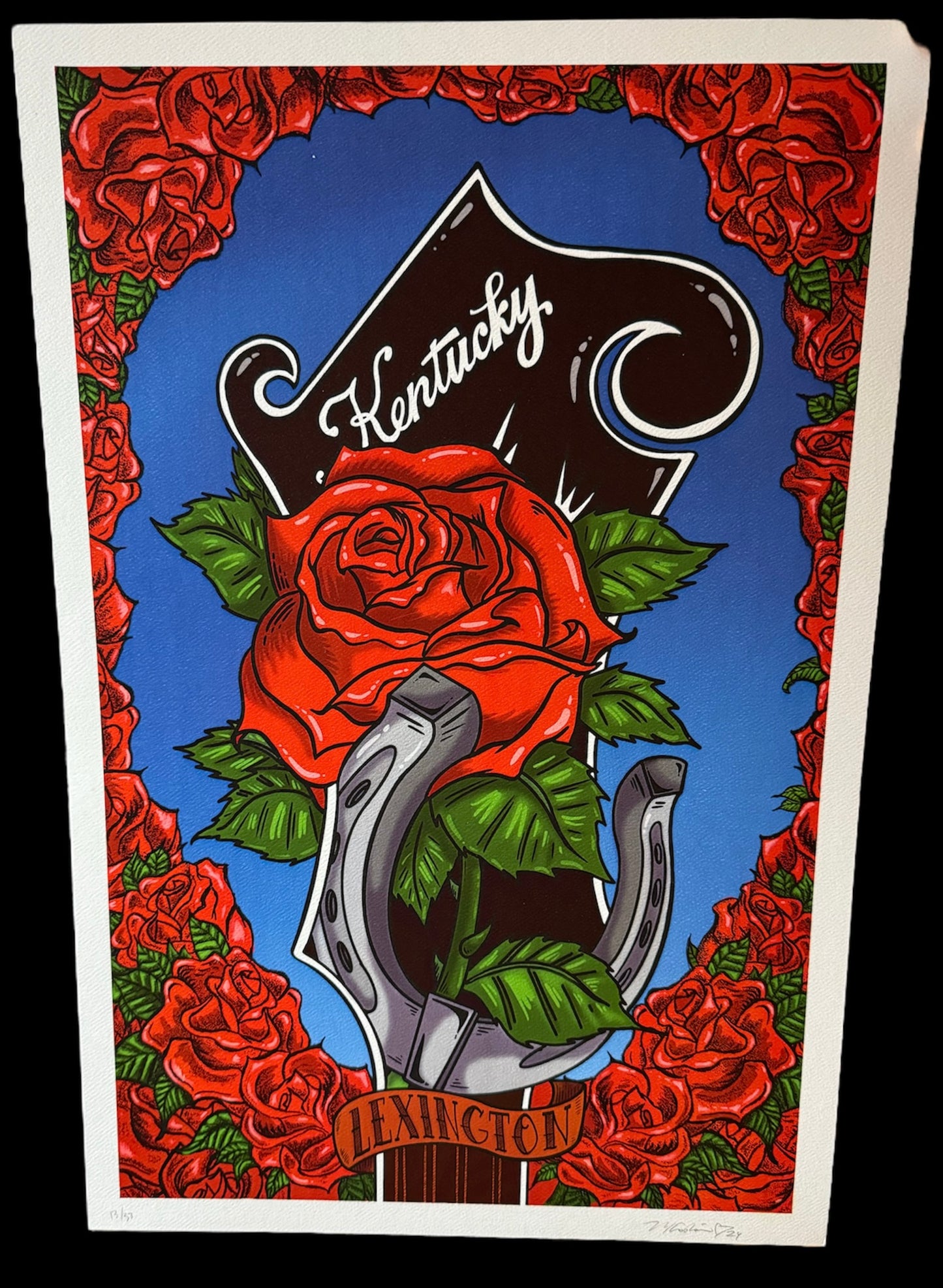 Kentucky Mandolin - regular edition 12x18” Print