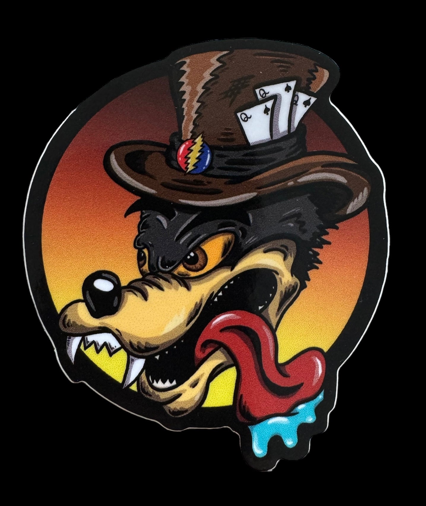 Classic Dire Wolf sticker - NEW!