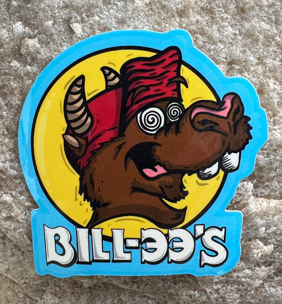 Buc-ee’s x Billy Strings Mashup Sticker