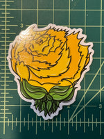 STICKER ~ Yellow Rose Stealie