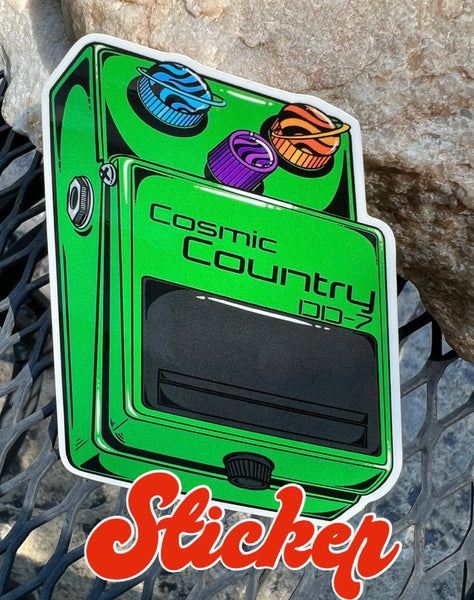 Cosmic Country sticker
