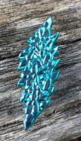Teal Topaz - Crystal Bolt