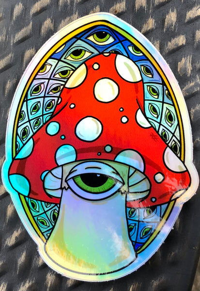 Mushroom Festival in Hell - Sticker