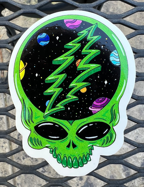 Alien Stealie - sticker