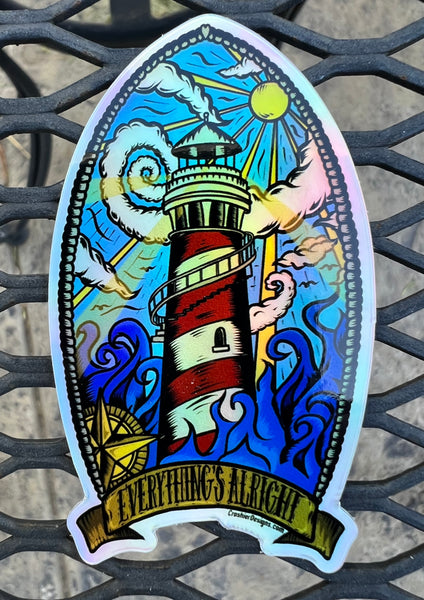 Lighthouse  - Sierra Ferrell vinyl  sticker